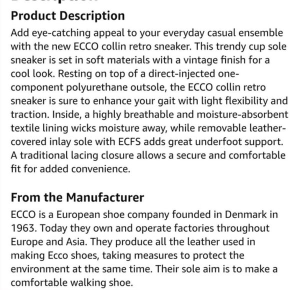 Ecco Men's Burgundy Retro Sneakers Collins Leather Suede Sneakers US 8 EU 40 - Picture 6 of 6